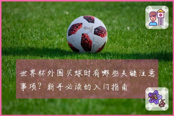 世界杯外围买球时有哪些关键注意事项？新手必读的入门指南